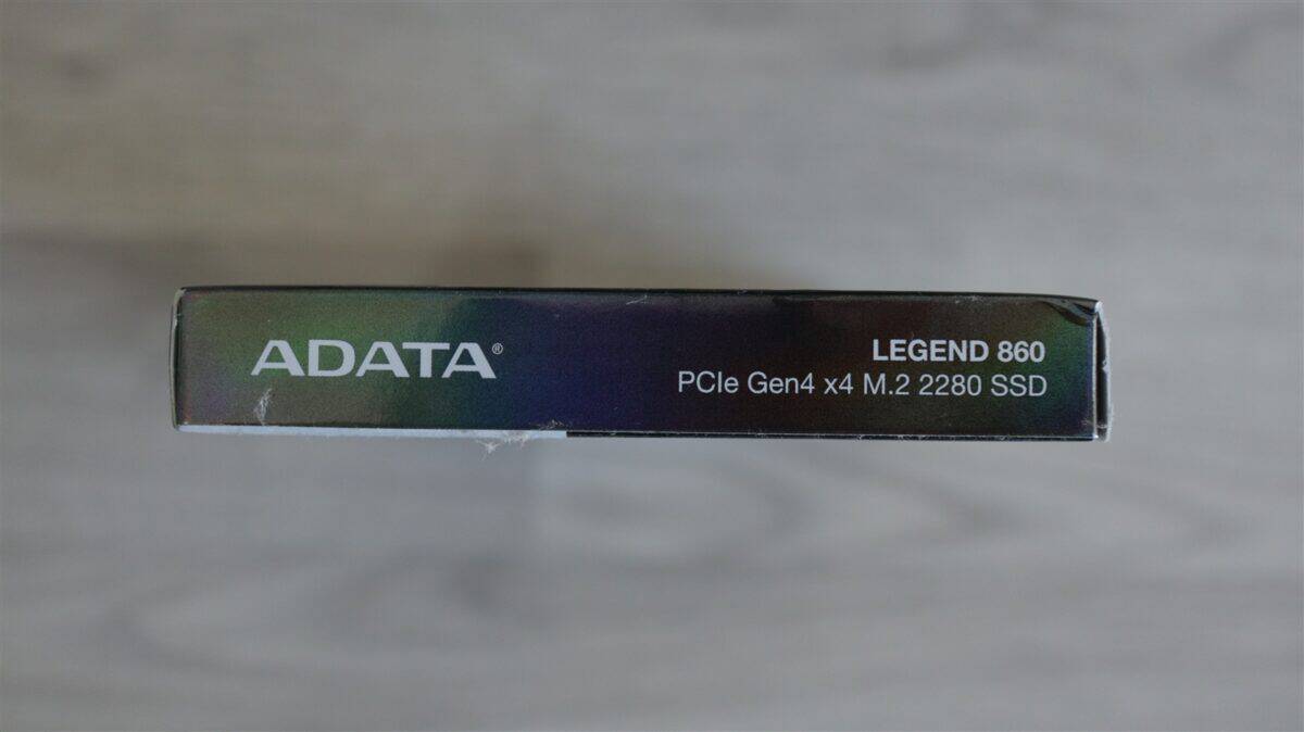 SSD ADATA Legend 860 1TB - review
